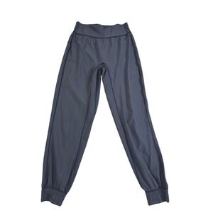 Lululemon Womens High Rise Joggers Charcoal Grey Size 6 LW5BWHS Activewear Pants